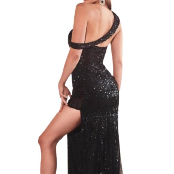 NWT Ladivine CD0218 Prom Dress Sienna Size 6 - Picture 3 of 6